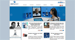 Desktop Screenshot of esimyazilim.com
